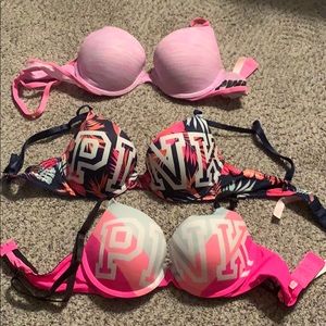 PINK bras